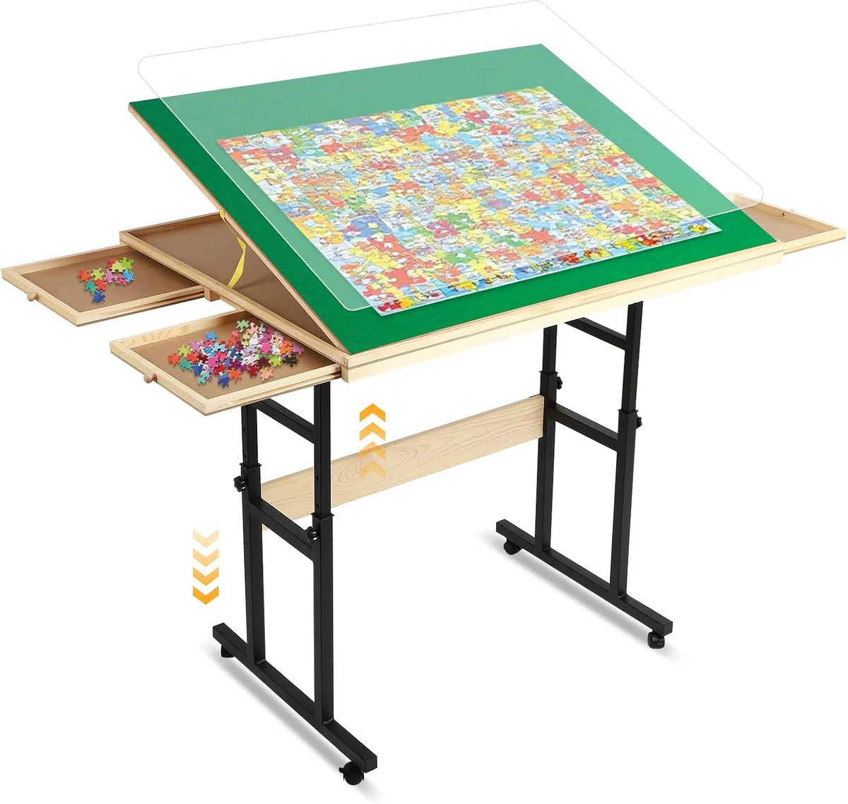 FAHKNS Jigsaw Puzzle Table
