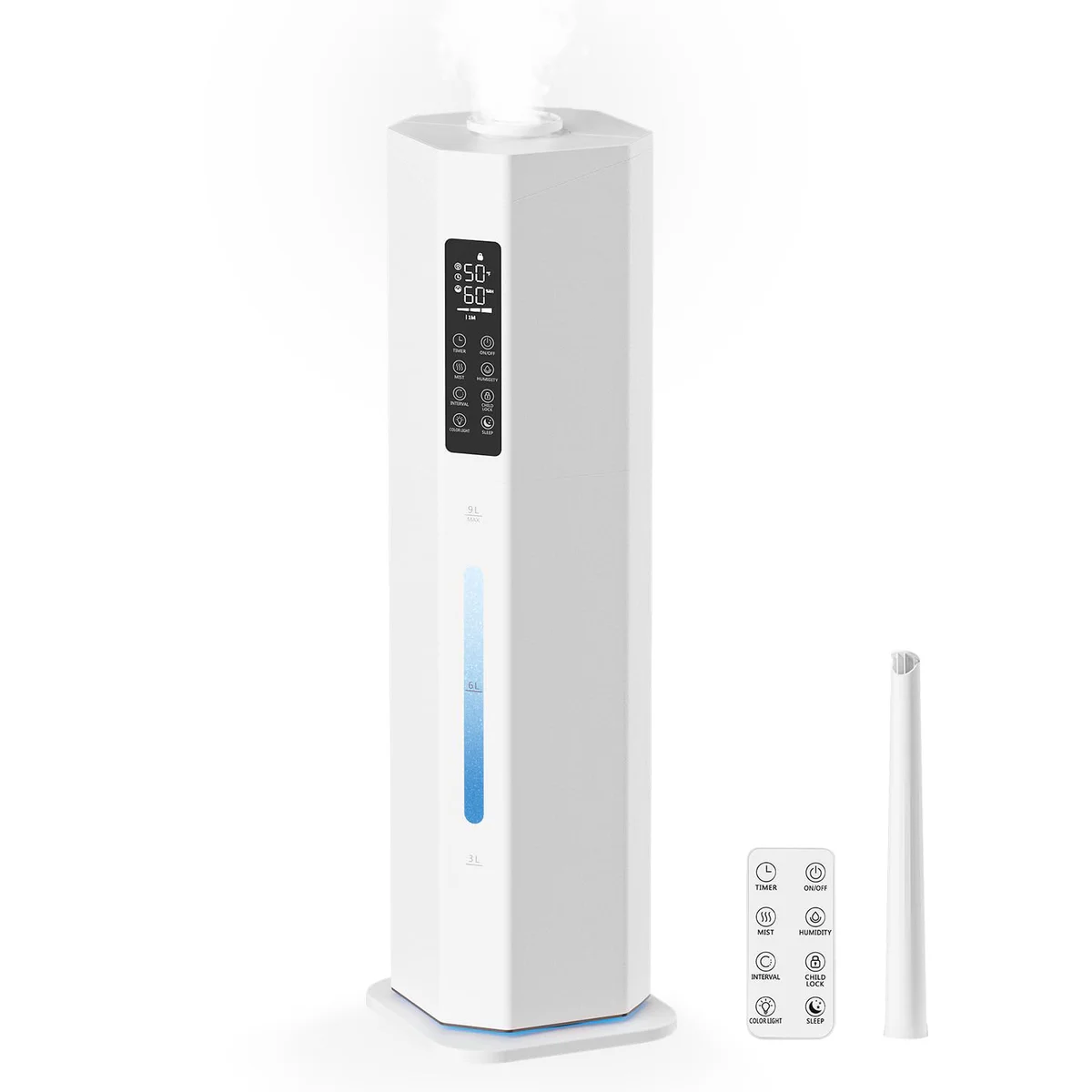 GloryAir Top Fill Cool Mist Humidifier