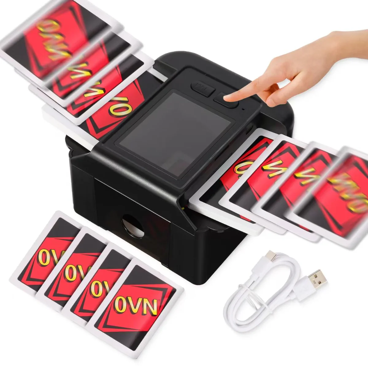 Lxjmcwio Automatic Card Shuffler