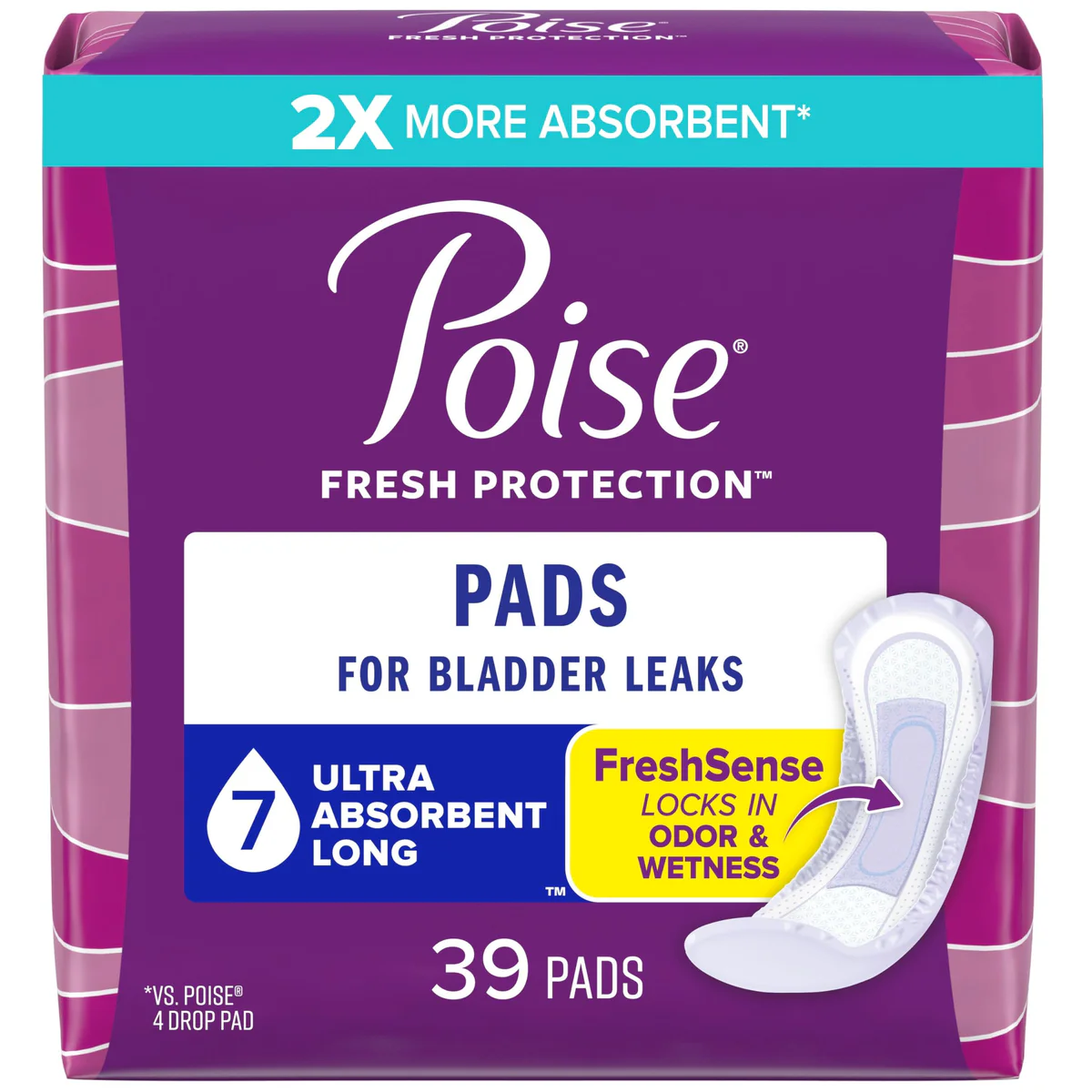 Poise Incontinence Pads