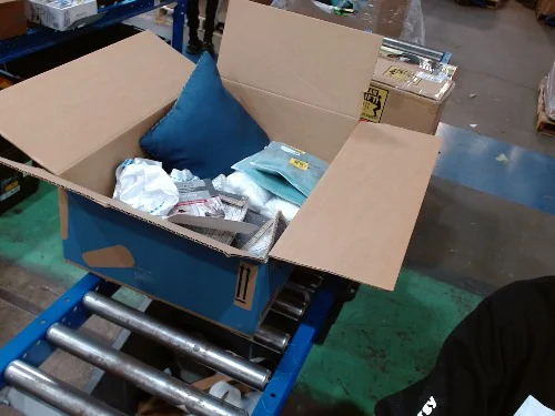 Box of Assorted Household Linens