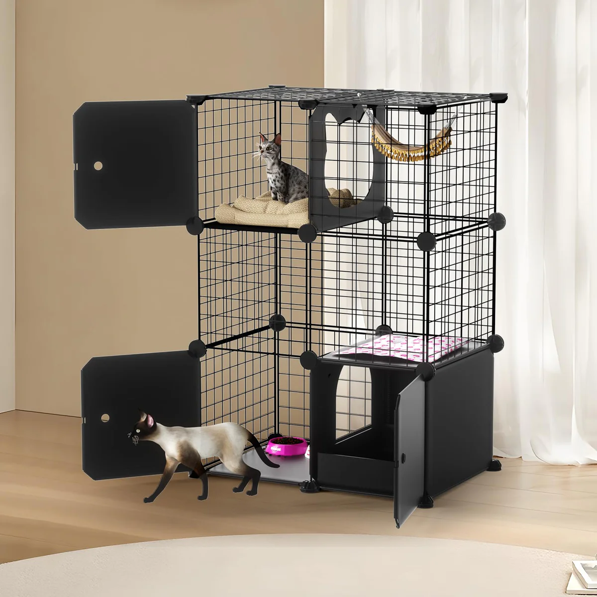 PAWING Cat Cage