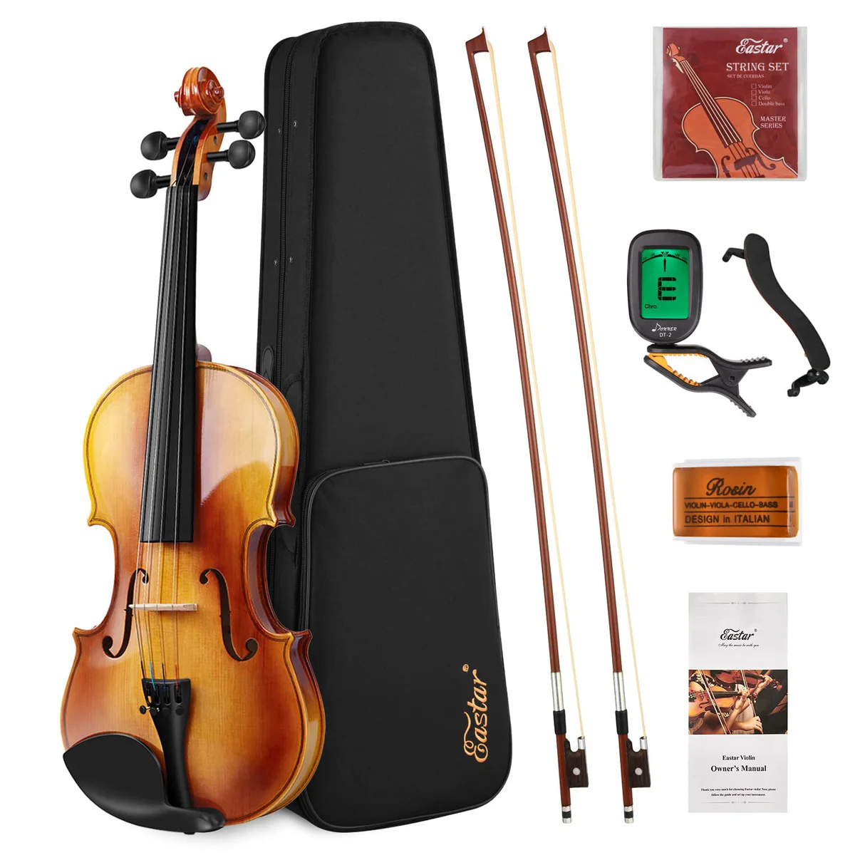 Eastar 4/4 Full Size Violin Set for Beginners