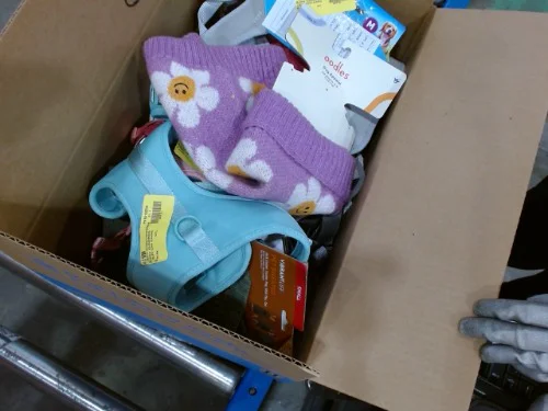 Box of Assorted Pet Accessories