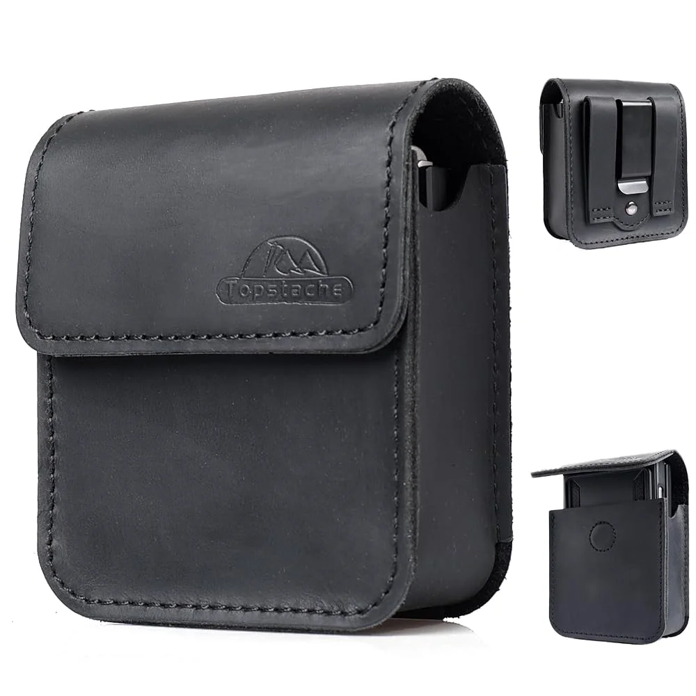 Topstache Leather Phone Holster Belt Clip Pouch for Z Flip/Razr