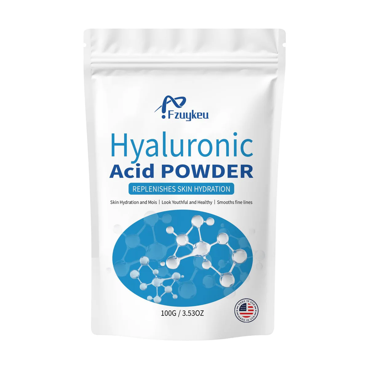 Fzuykeu Hyaluronic Acid Powder