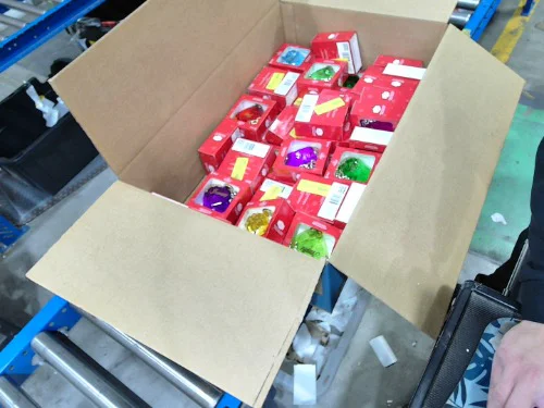 Assorted Box of Birthstone Ornaments 