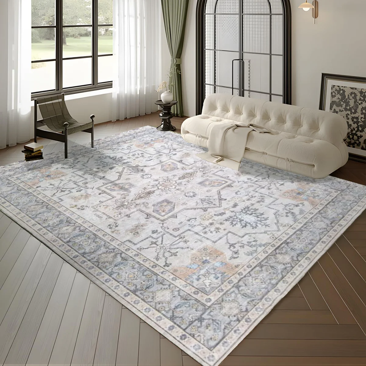 zenicham Floral Rug 