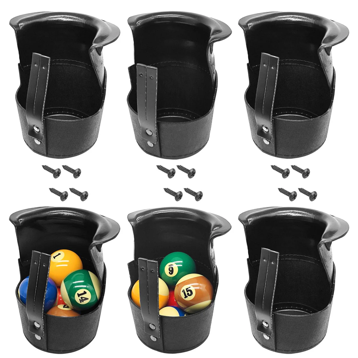 MoyanSuper Billiard Table Pockets Set