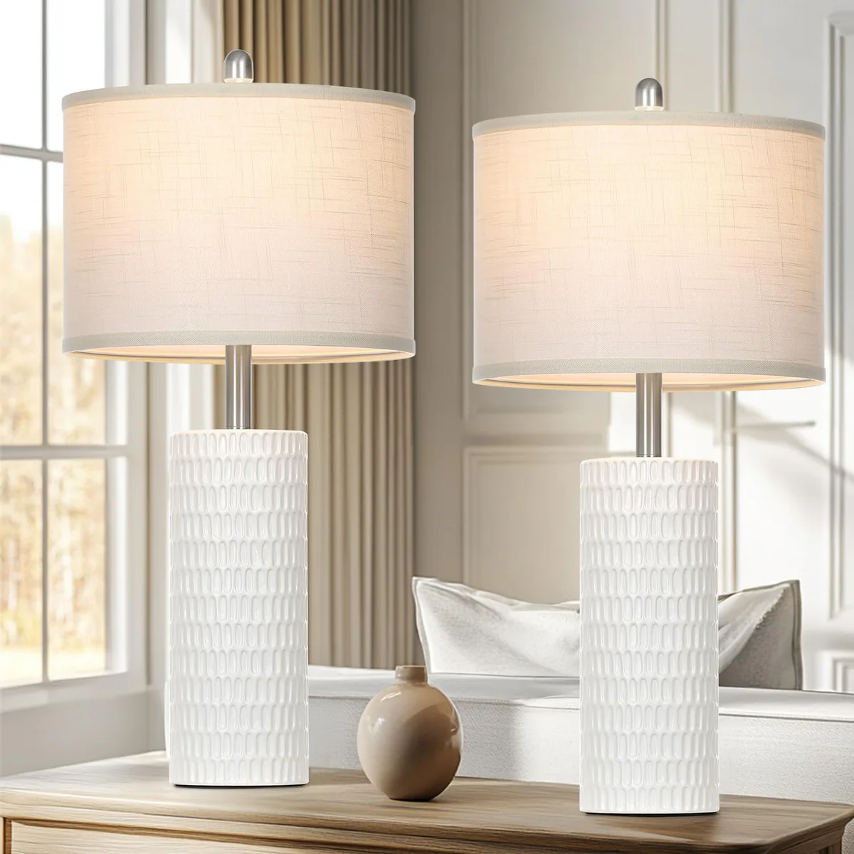 Cinyirong Ceramic Table Lamps 