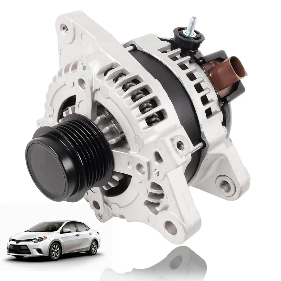 LONGKEES 12V 125A Alternator for Toyota Corolla 2014-2019