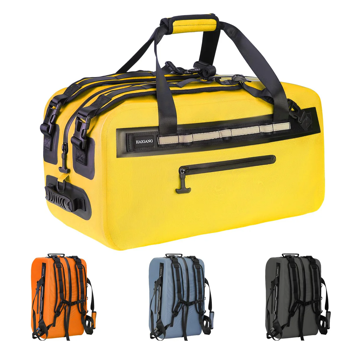 Haigang Waterproof Dry Duffle Backpack 50L