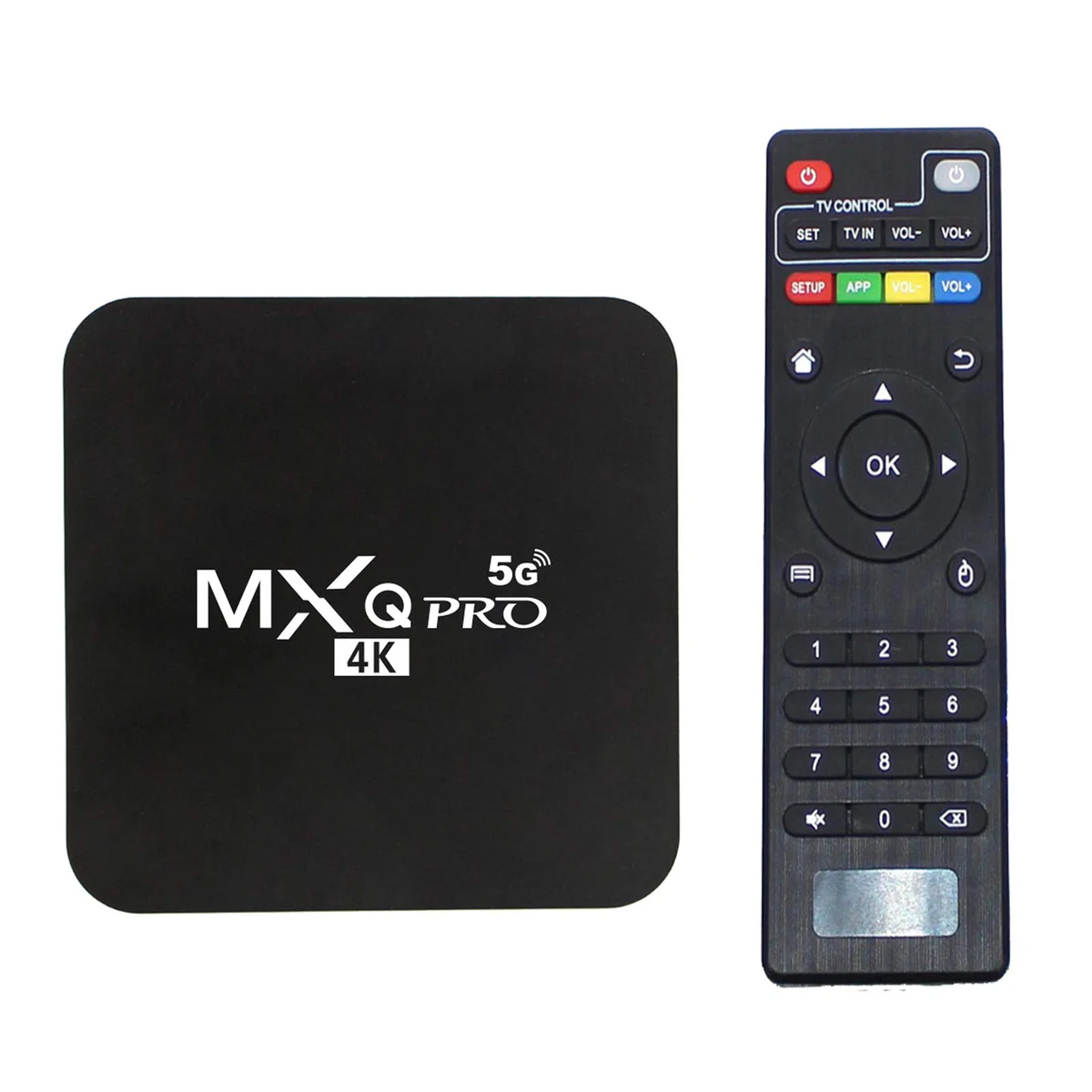 X88 MXQ Pro 5G Android 13.1 TV Box - 1GB RAM, 8GB ROM, 4K, WiFi