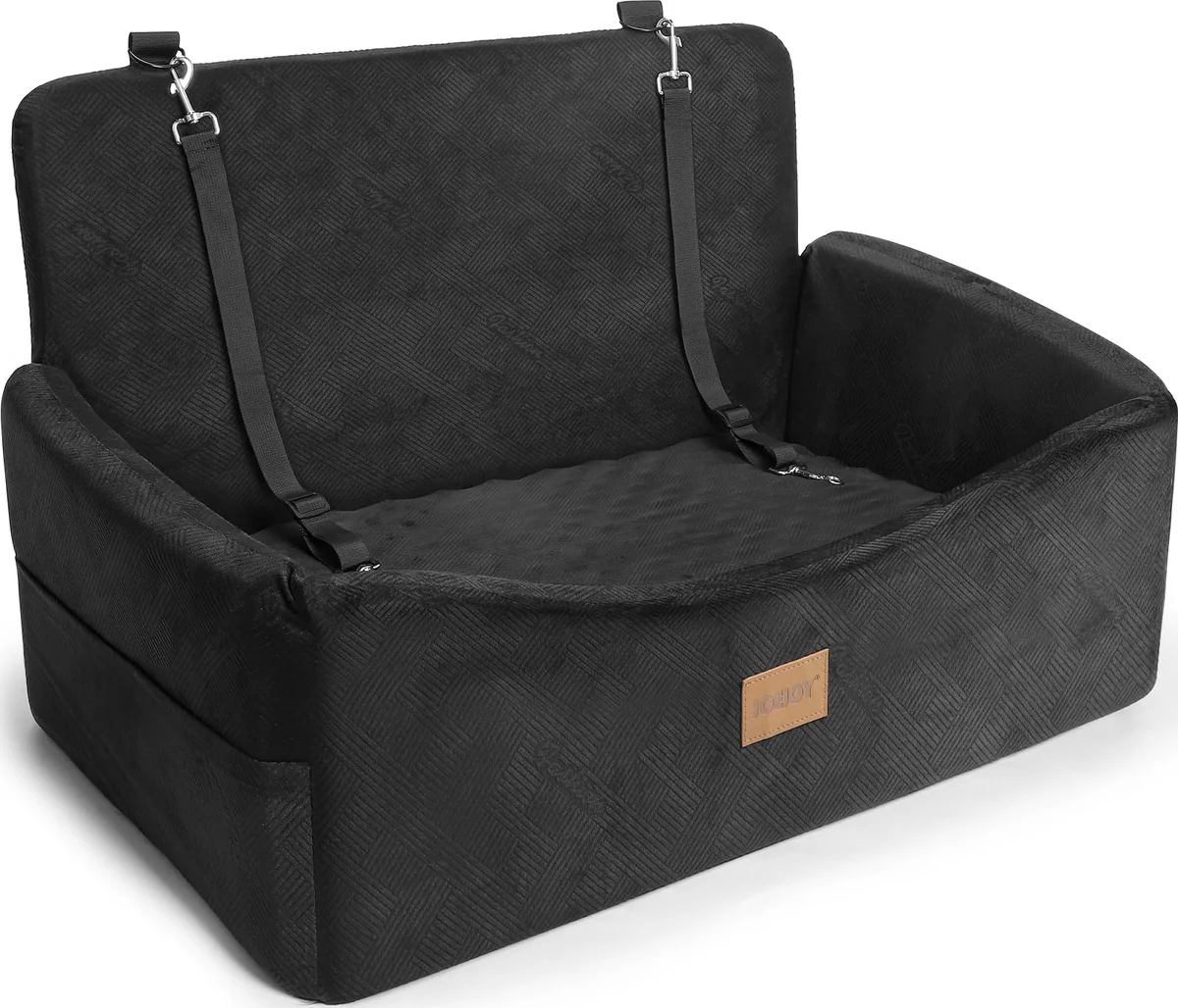 JOEJOY Dog Car Seat Booster with Safety Leash