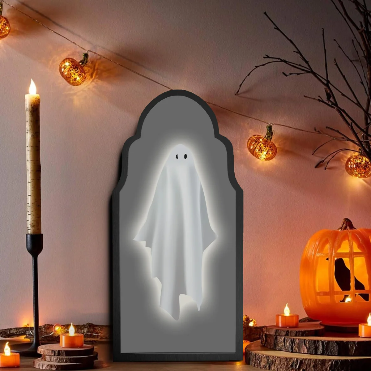 Jaolee Ghost Hologram Mirror Decoration