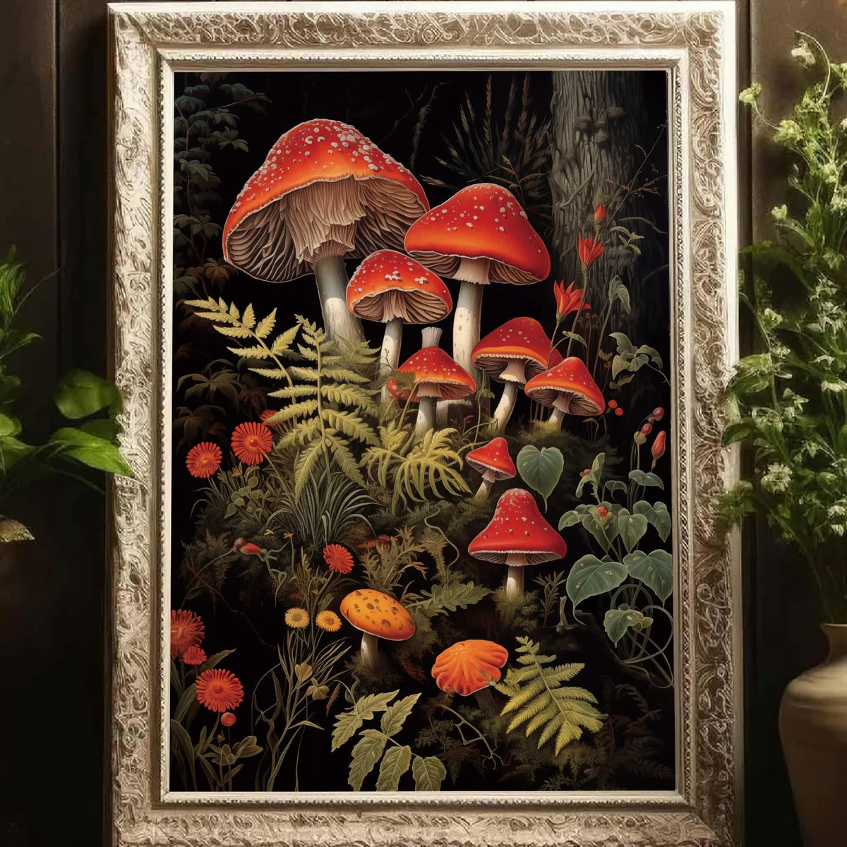 BACKYMRJCART Canvas Wall Art 