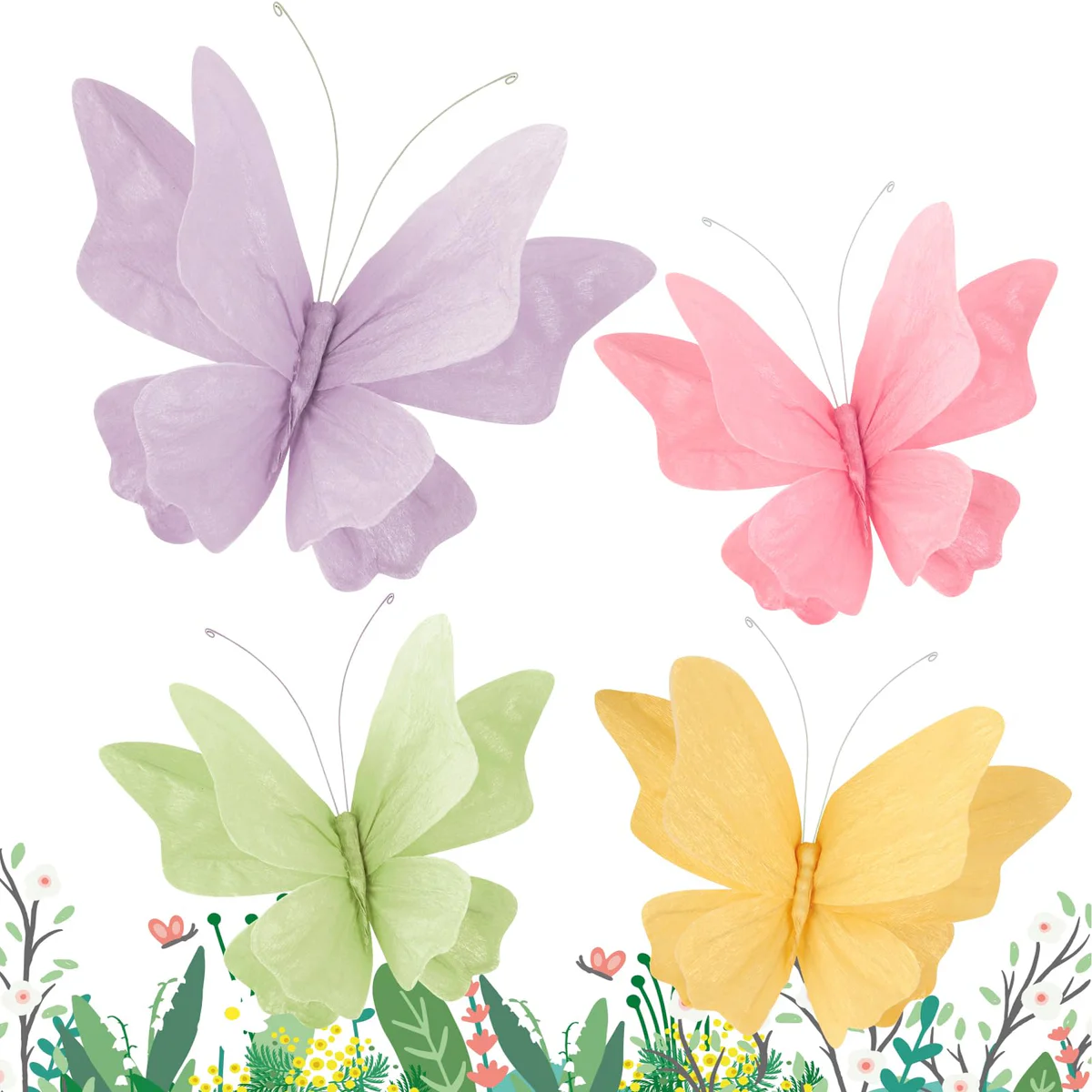 SUNBEAUTY Butterfly Party Decorations