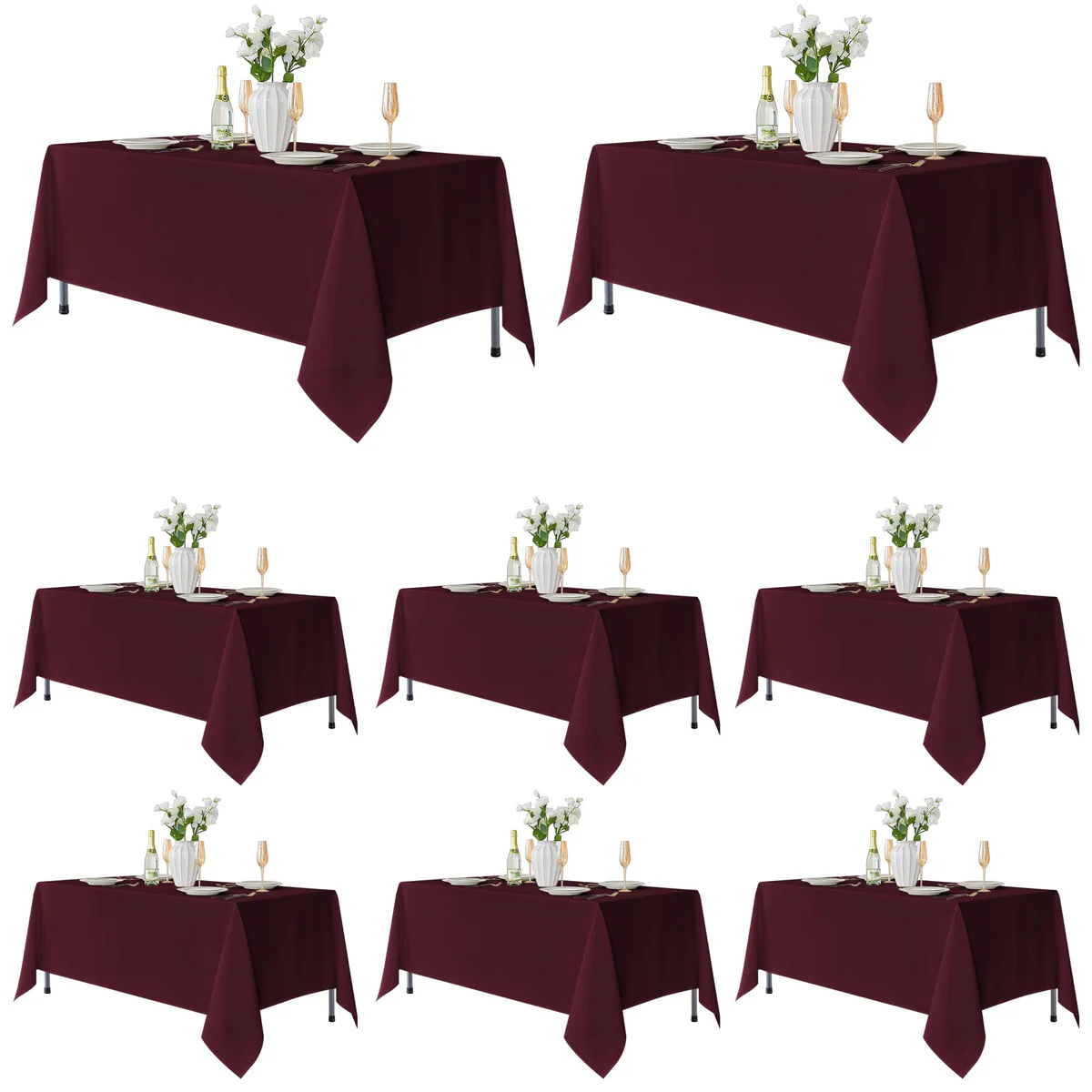 Fitable Rectangle Tablecloth Cover