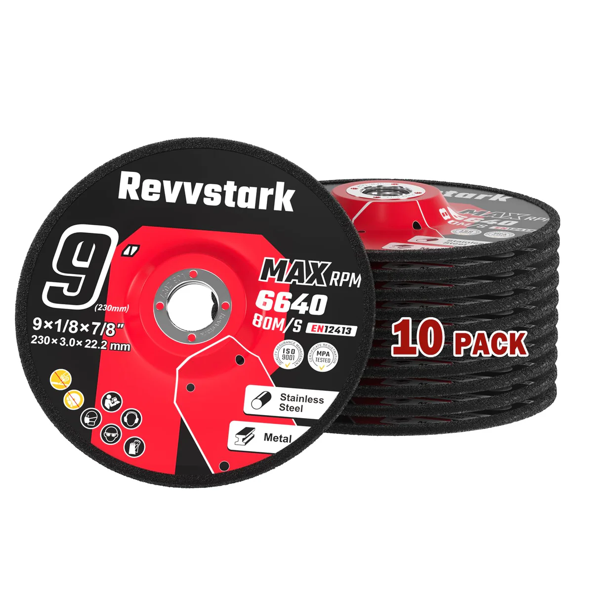 Revvstark 9-Inch Grinding Wheel for Metal & Stainless Steel 