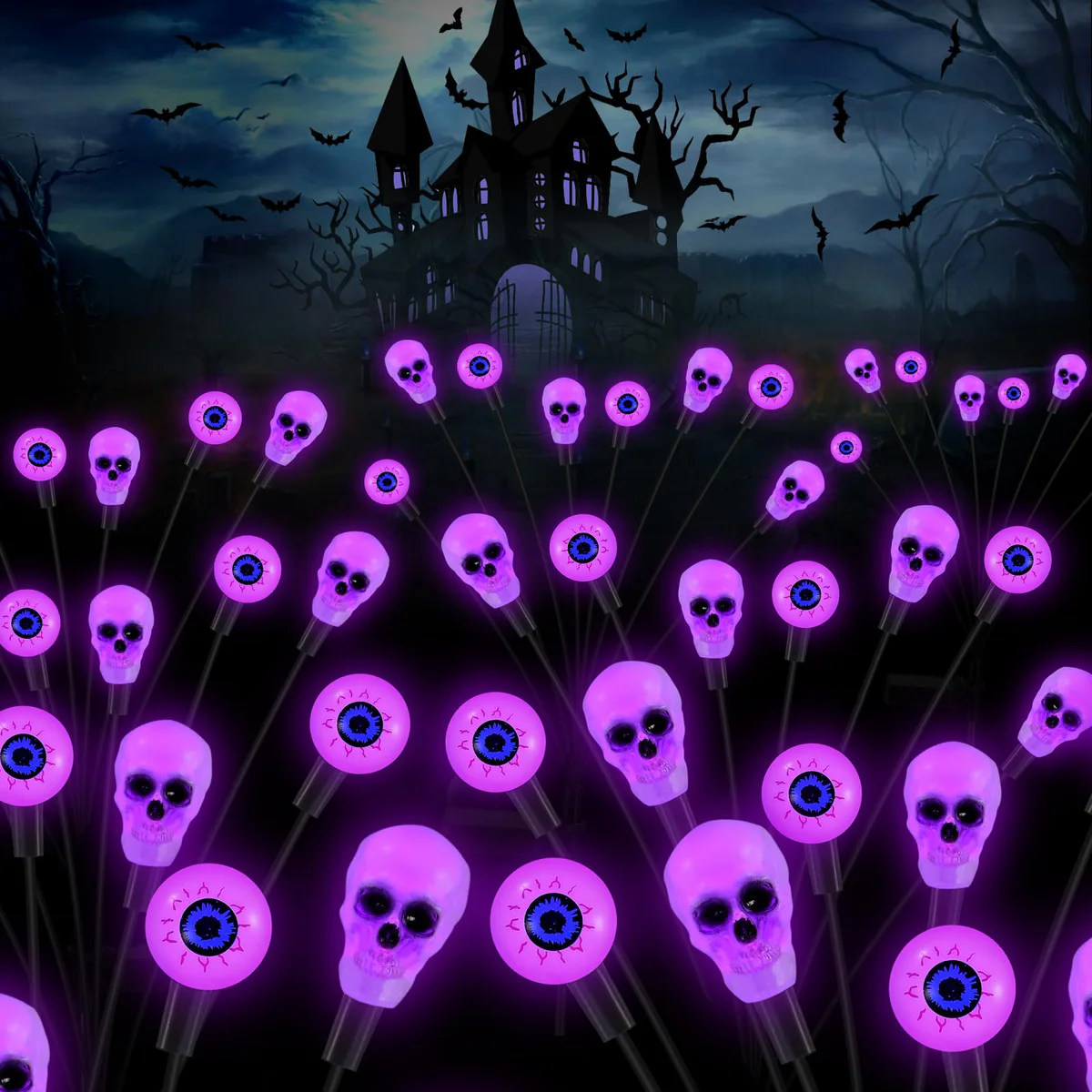 FENSAN Halloween Eyeball Skull Lights