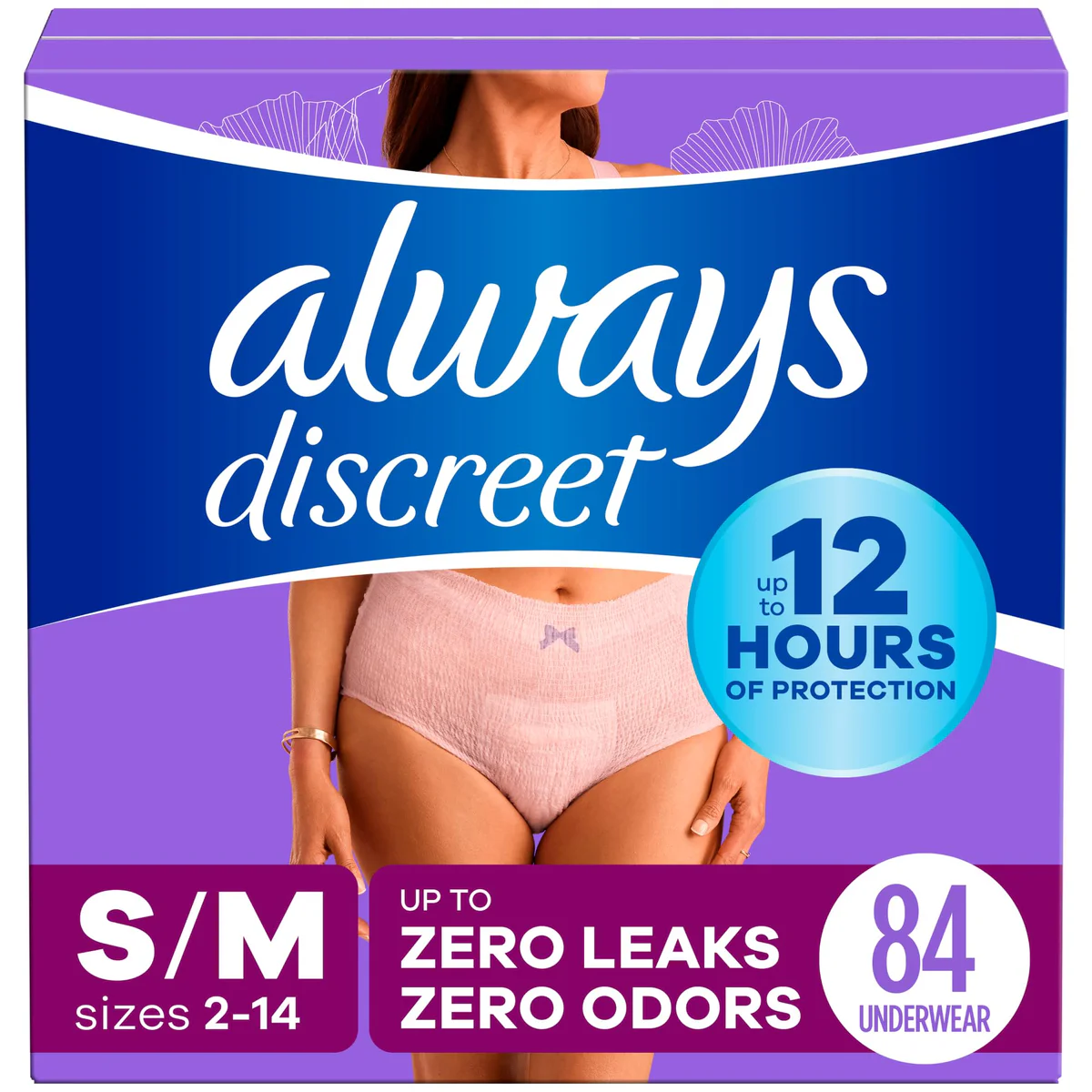 Always Discreet Incontinence Underwear
