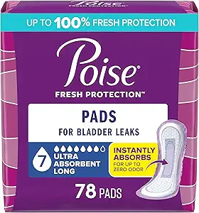 Poise, Incontinence Pads