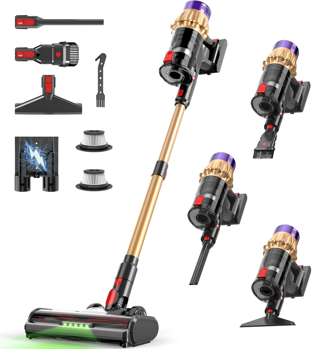 Hotanime Cordless Stick Vacuum
