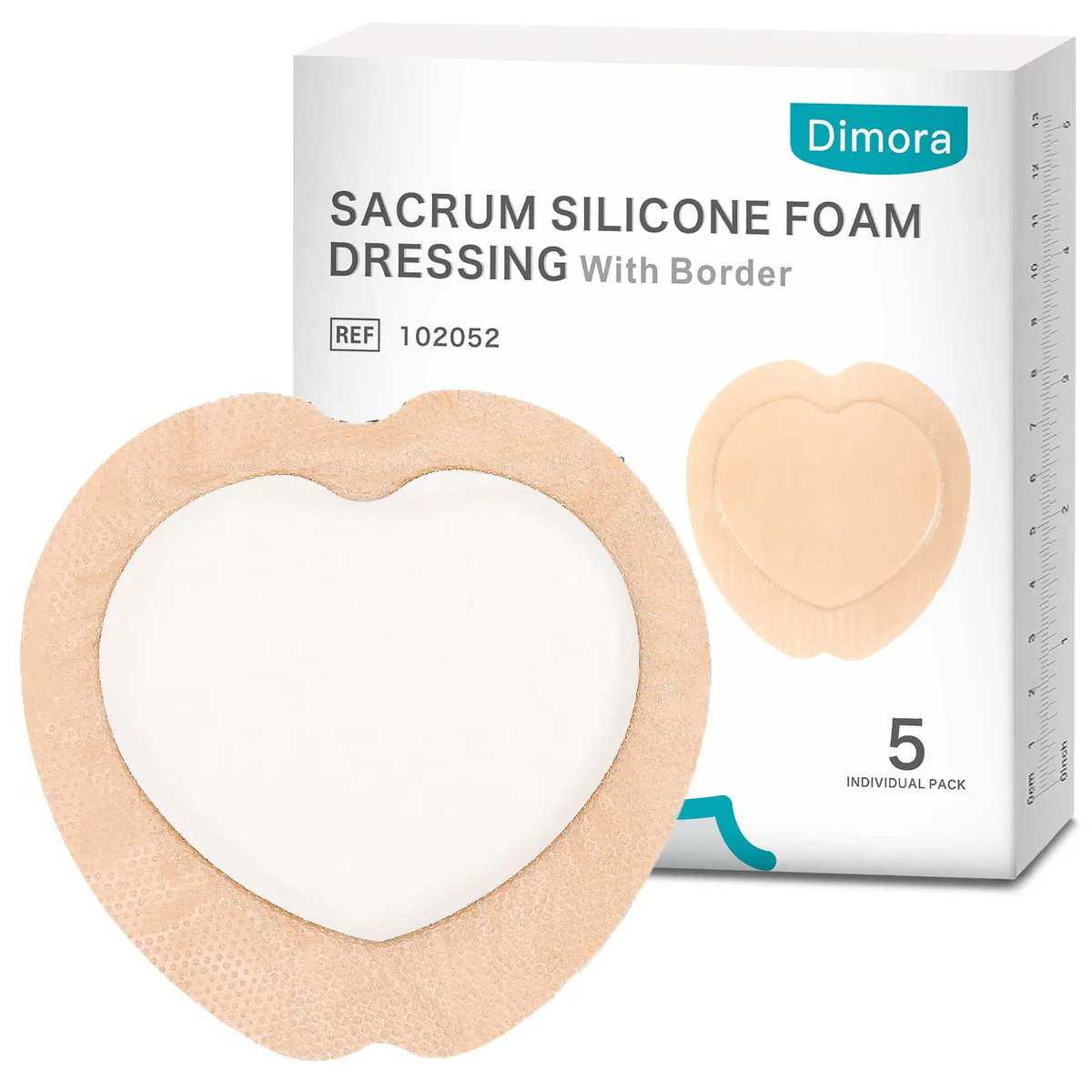 Dimora Wound Dressing Sacrum Foam Bandages