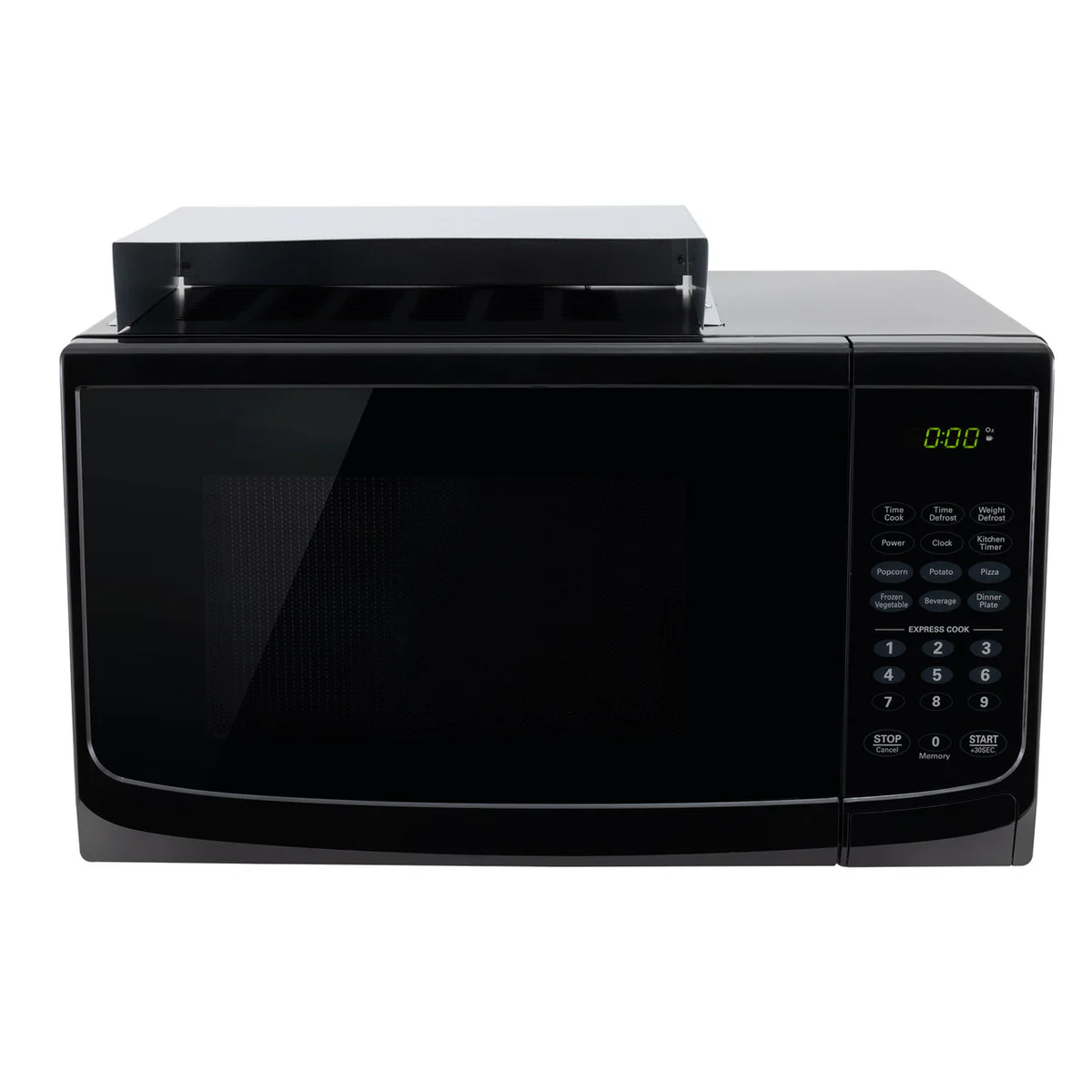 RecPro RV Microwave Black 1.0 cu. ft. 900W