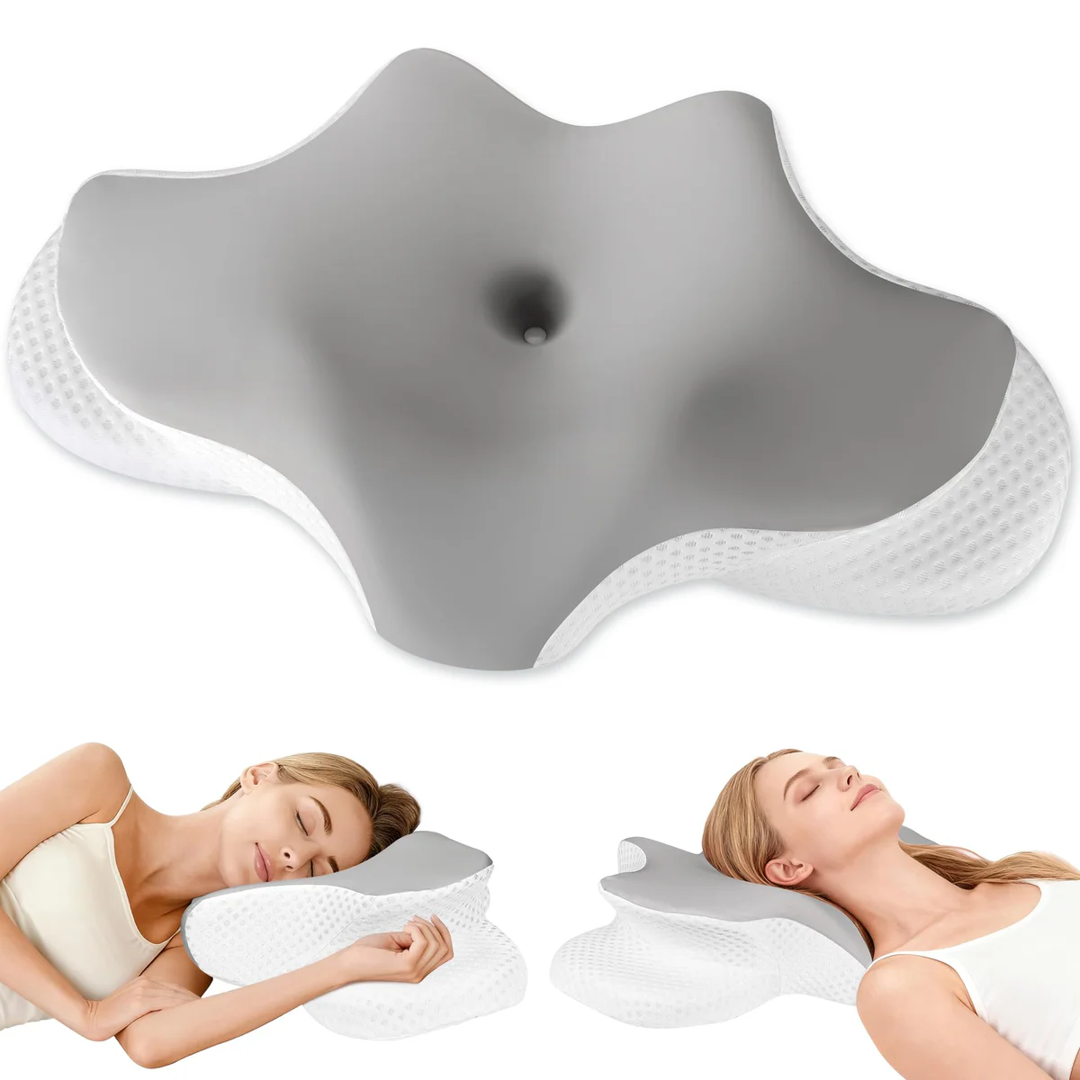 FGNTWP Orthopedic Cervical Pillow Neck Pain Relief