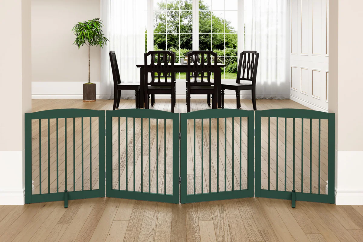 PUPETPO Freestanding Pet Gate