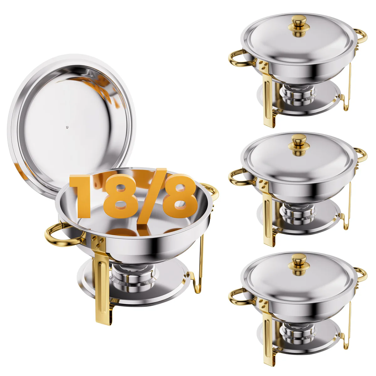 CAMMOO Buffet Food Warmer Server Set