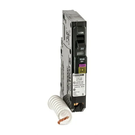 SQUARE  D QO Combination CAFCI GFCI Circuit Breaker