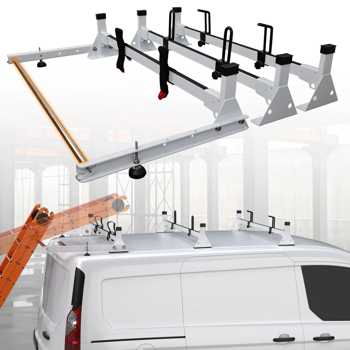 MELIPRON Van Roof Ladder 