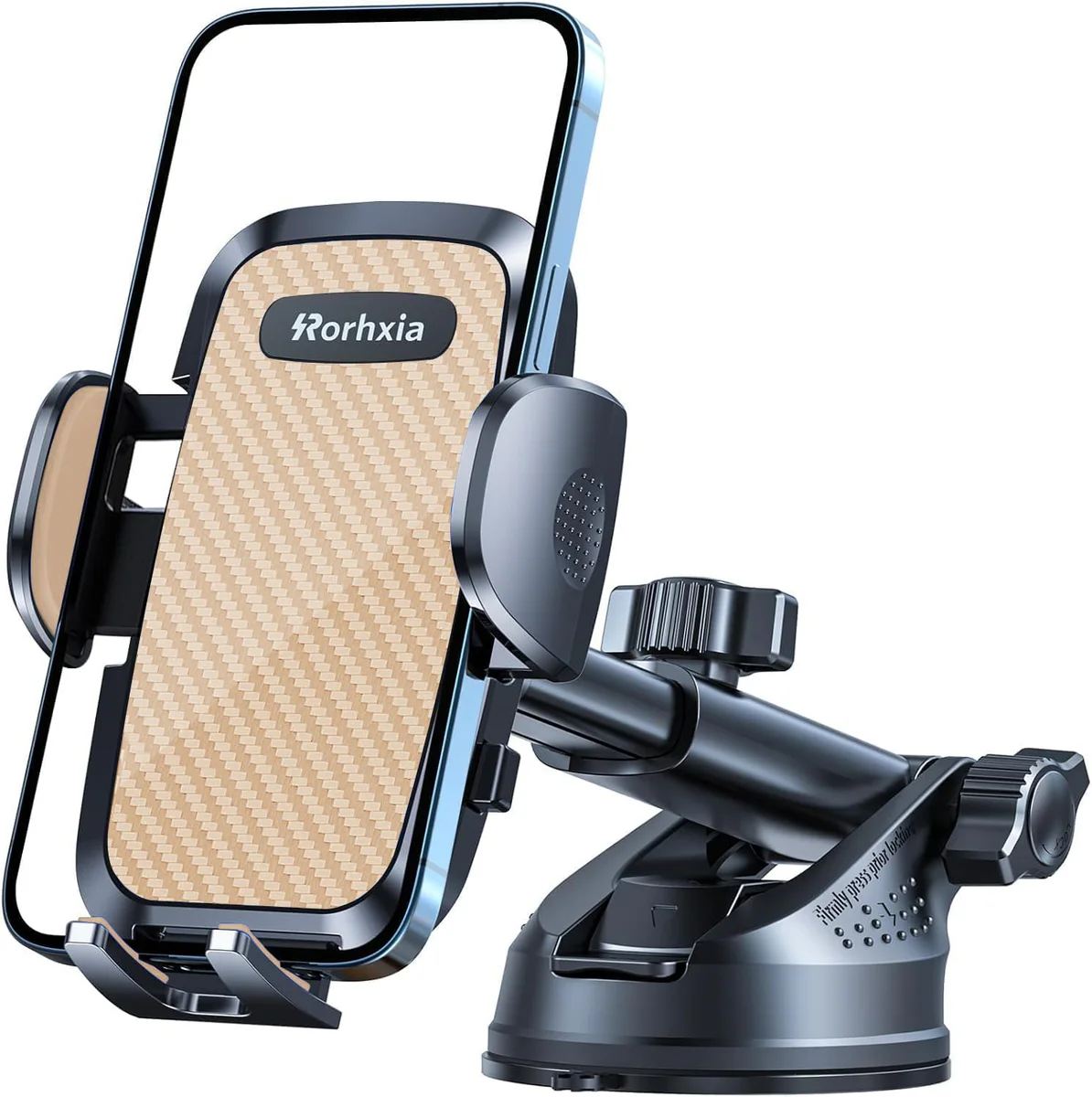 Rorhxia Car Phone Mount Dashboard Windshield Air Vent