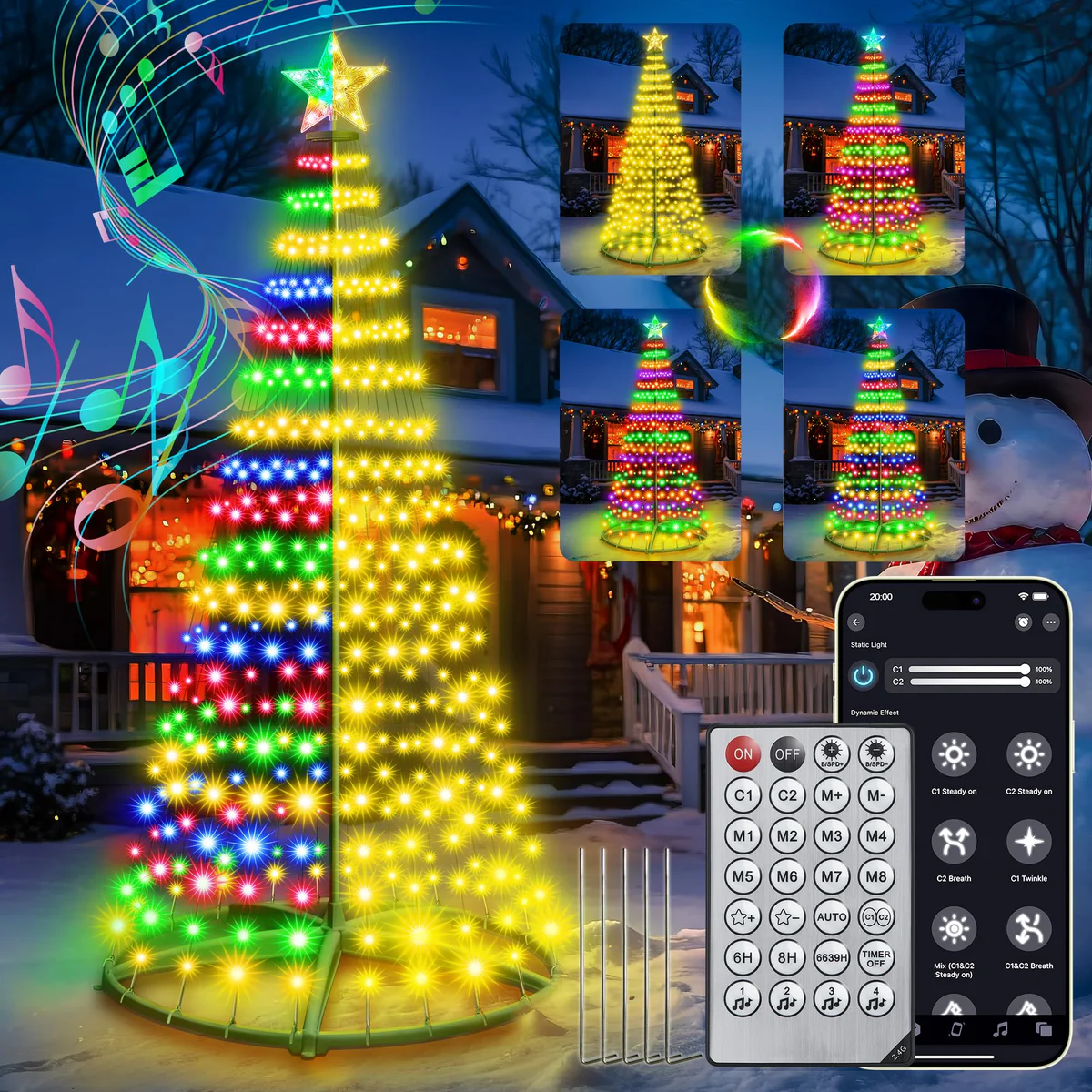 Crebricy Smart Christmas Tree