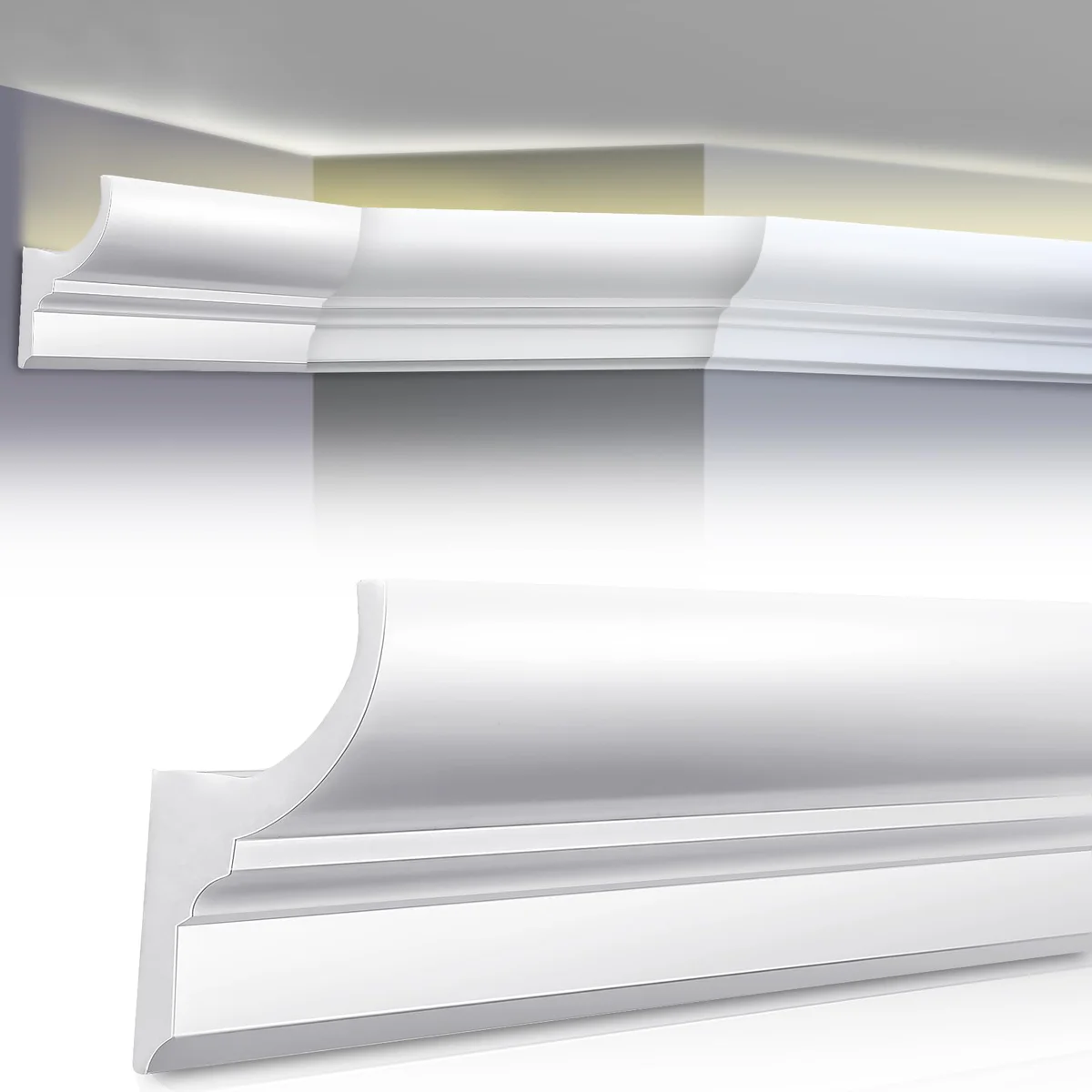 Pushglossy, Ceiling Crown Molding Trim