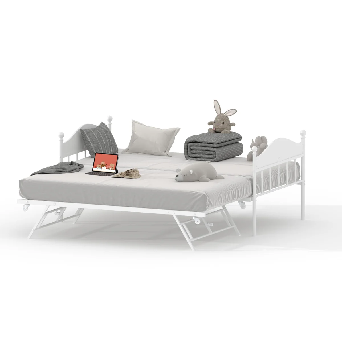 GarveeHome Daybed with Trundle