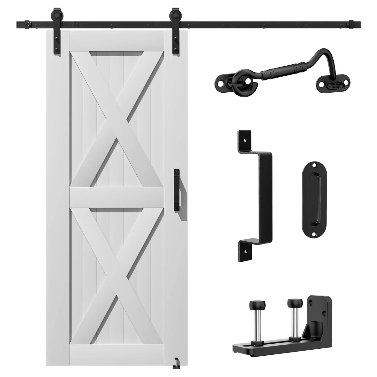 SKYSEN Barn Door Hardware Kit
