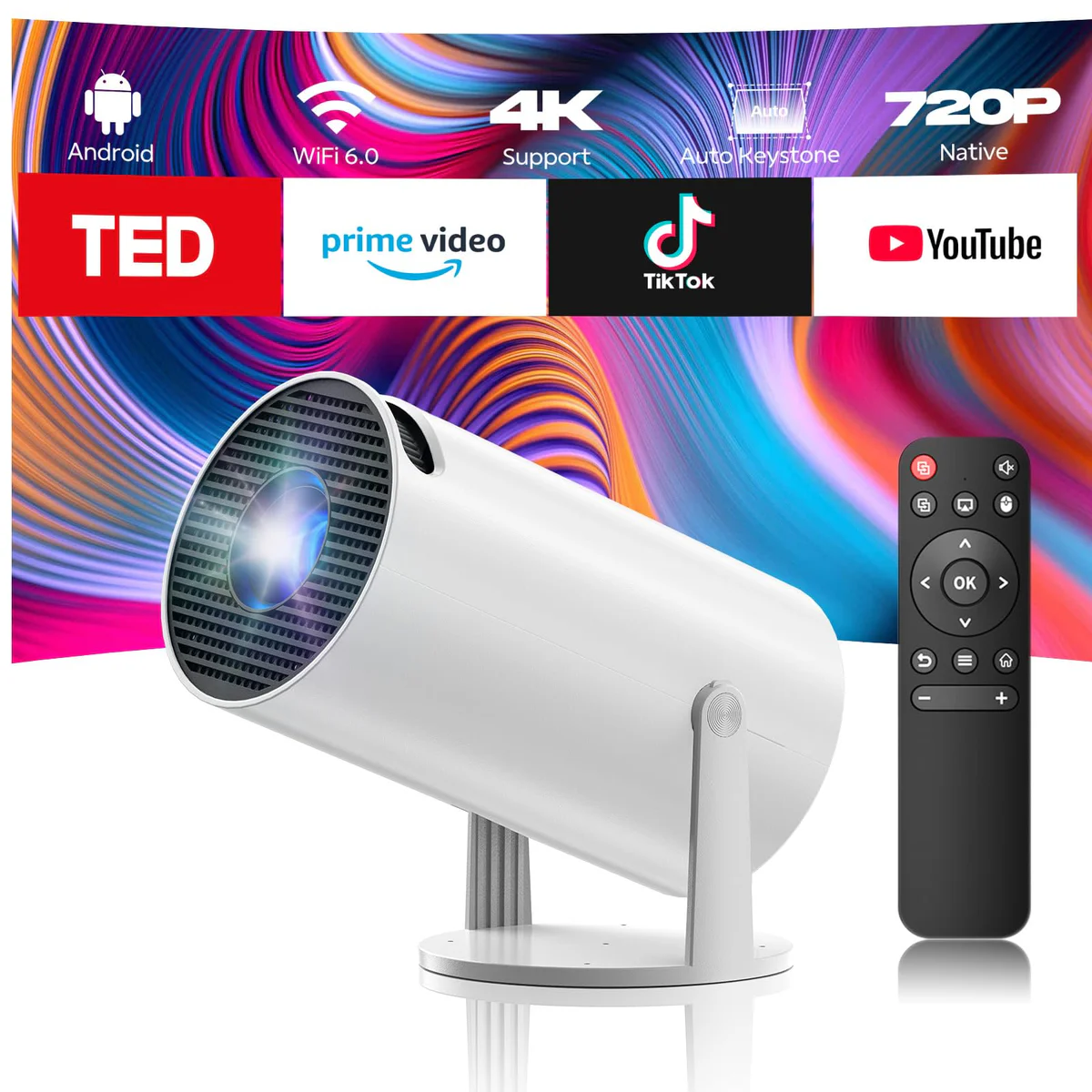 CAMWORLD Mini Portable Projector