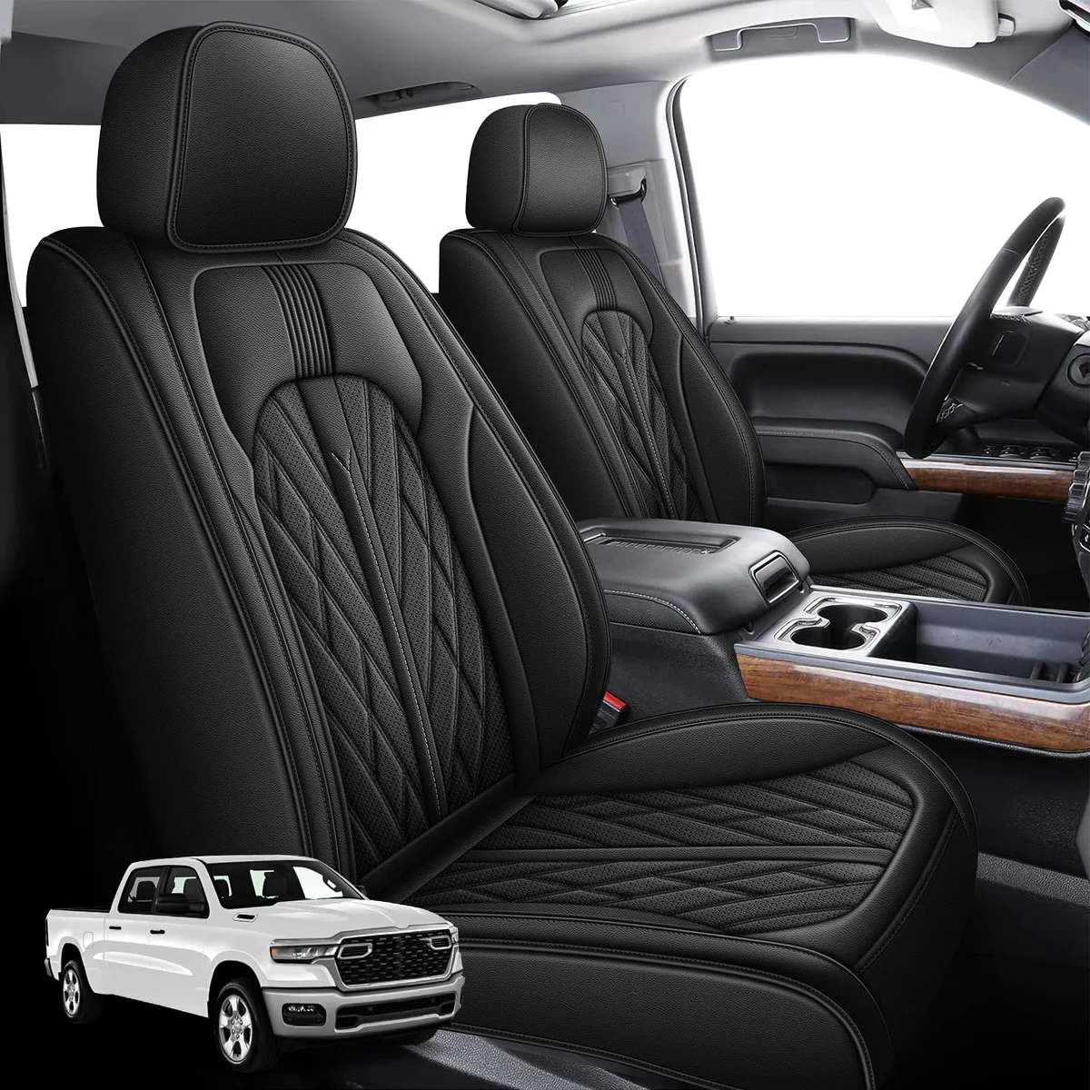 Dodge RAM 1500 / 2500 / 3500 - Car Seat Covers (Front Only)