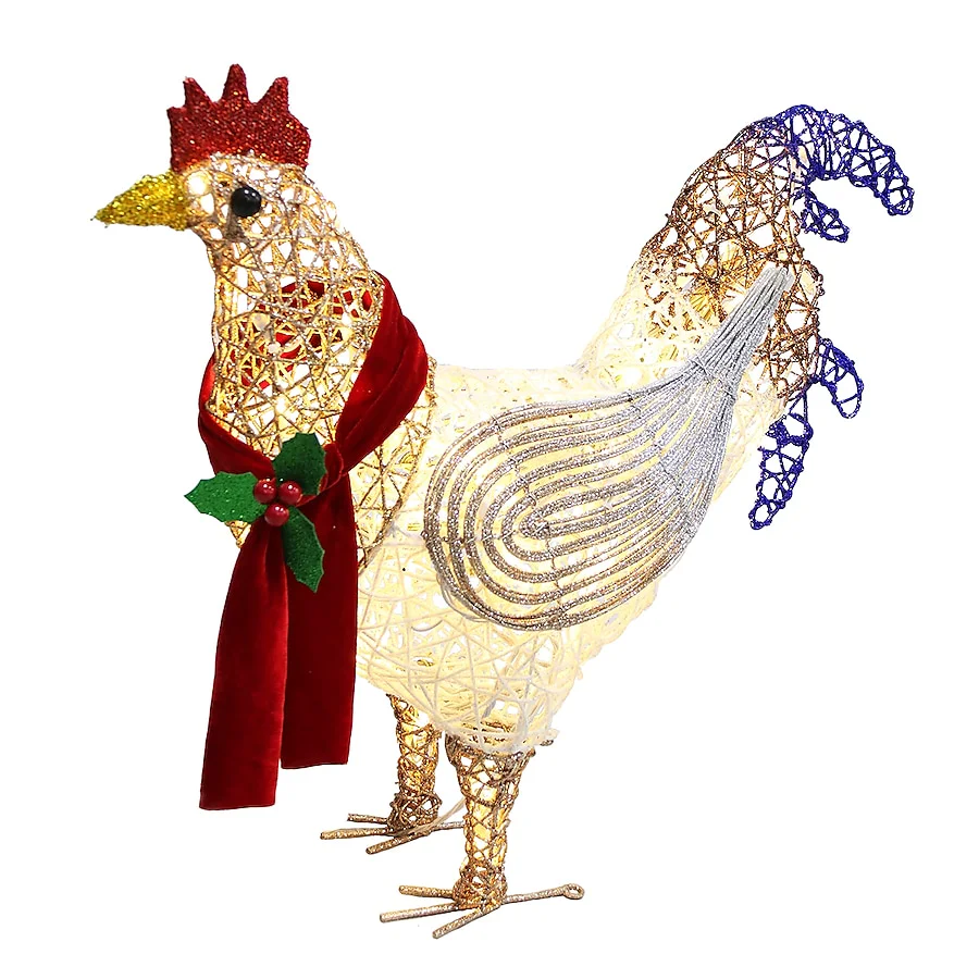 Holiday Living LED Hen Yard Decoration