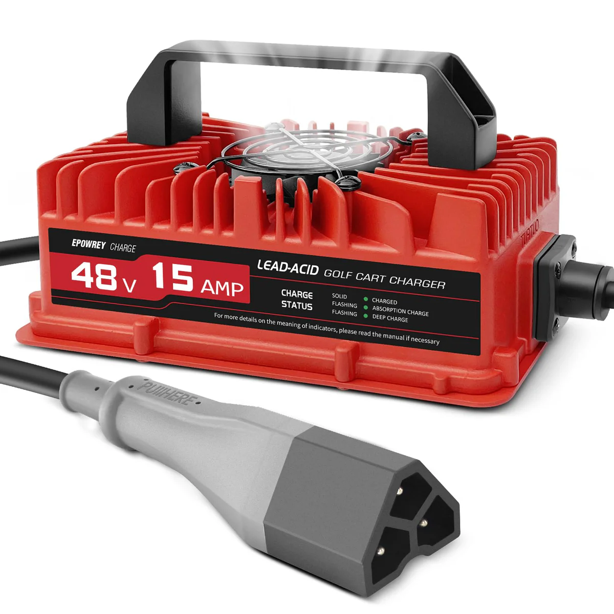 EPOWREY 48V 5A Golf Cart Battery Charger