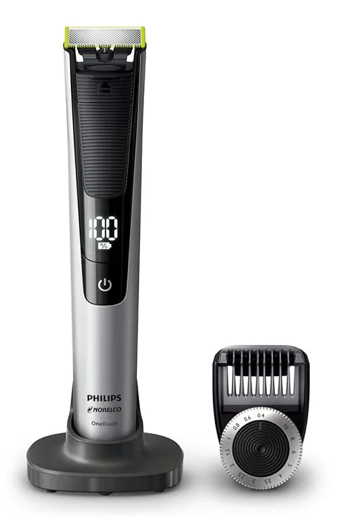 Philips Norelco OneBlade Pro Hybrid Rechargeable Men's Electric Shaver and Trimmer - QP6520/70