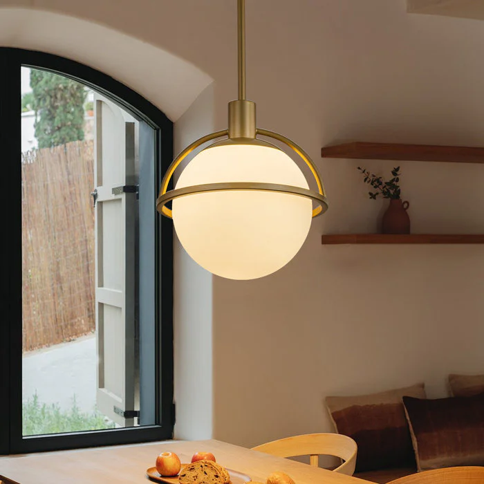 Wrought Studio™ Single Globe Dimmable Pendant Light