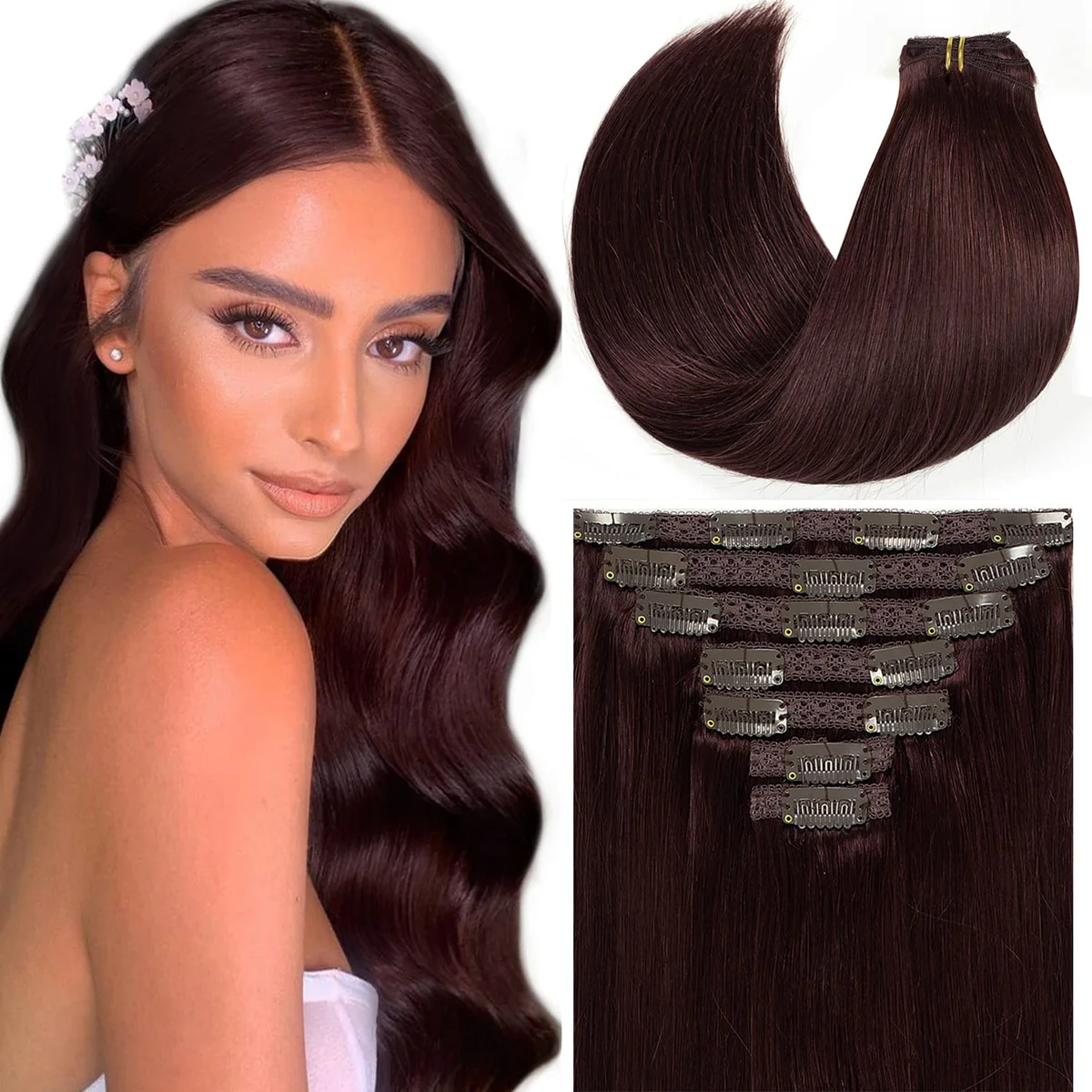 Loxxy Clip in Human Hair Extensions