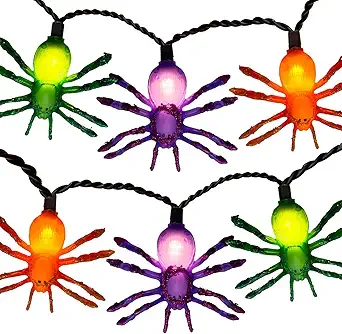 XINGZD Halloween spider lights