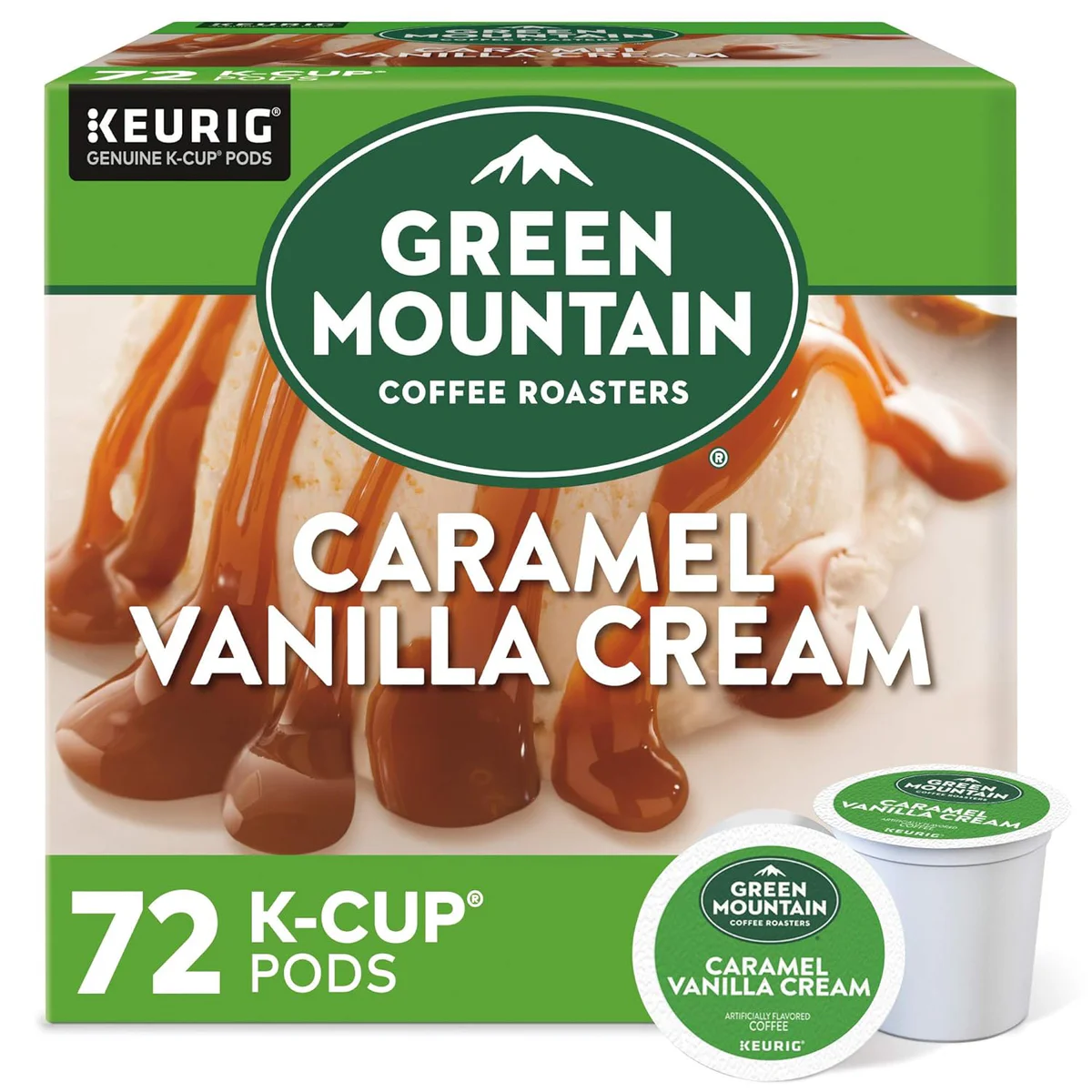Green Mountain Caramel Vanilla Cream Keurig K-Cup Pods