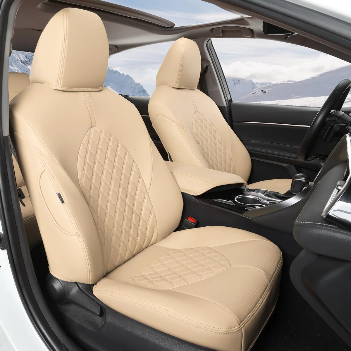 GIANT PANDA Customized Full Set Car Seat Covers 