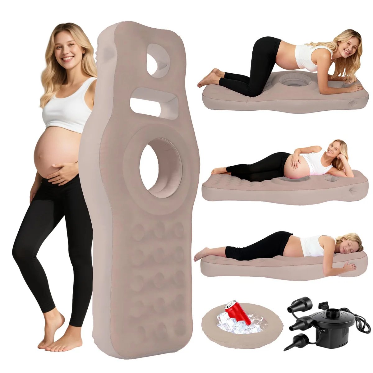 YATAOQINGJIE C-Shaped Pregnancy Pillow